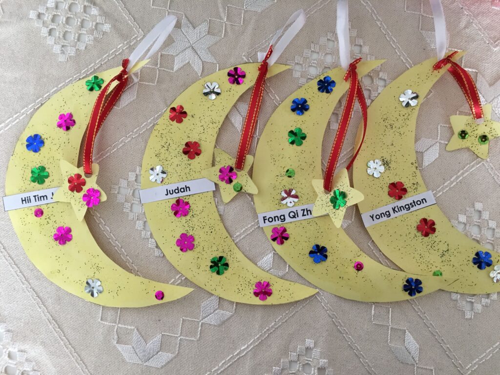 Hari Raya Craft Made by 2-3 Years Old