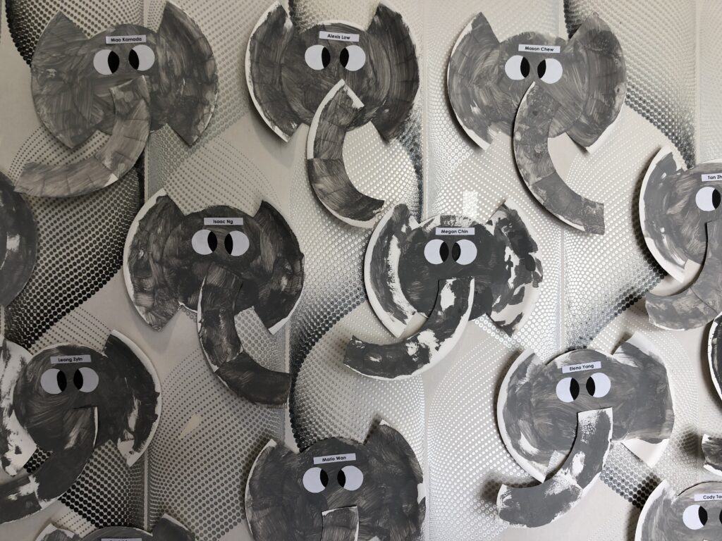 Montessori Kids Academy Elephant Craft