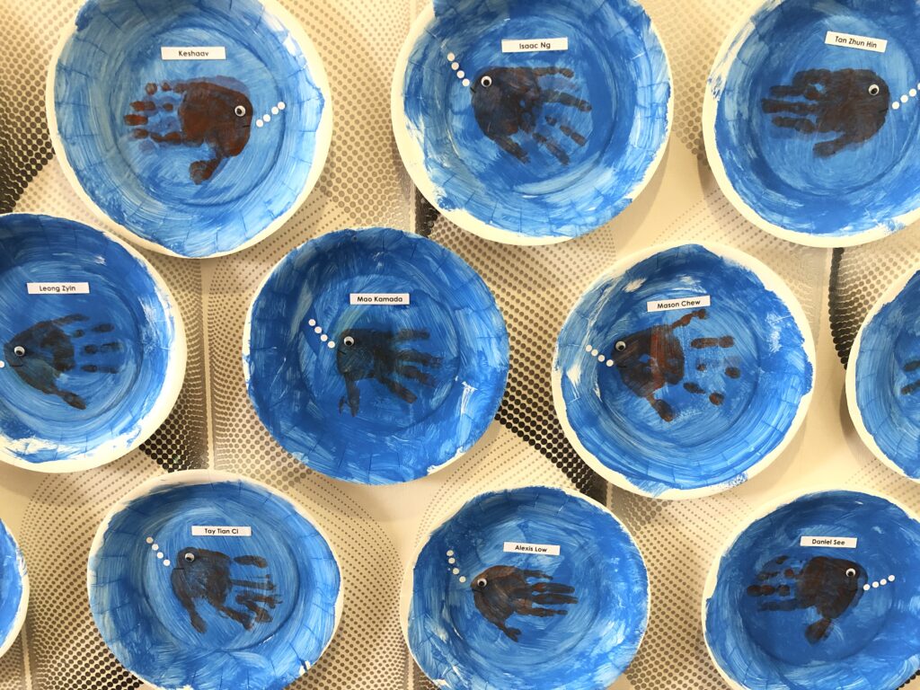 Montessori Kids Academy Hand Prints