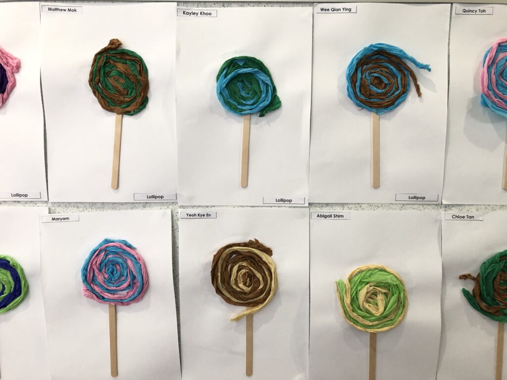 Montessori Kids Academy Lolipop Arts Craft