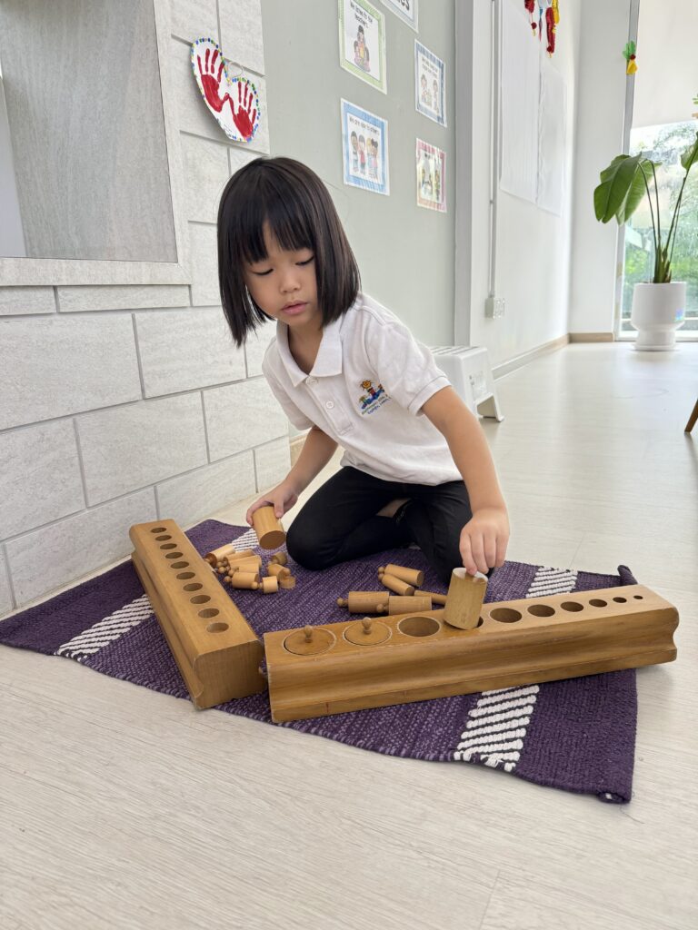 combination of knobbed cylinders